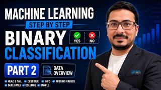 Machine Learning Data Overview Explained 🔥 | Binary Classification Part 2