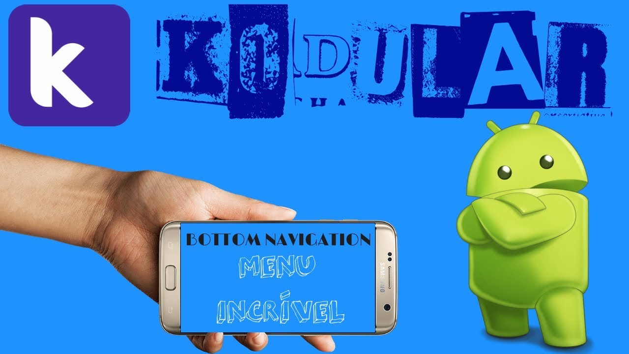 Menu sensacional | Bottom Navigation | KODULAR - THUNKABLE - YouTube
