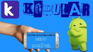 Menu sensacional | Bottom Navigation | KODULAR - THUNKABLE