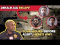 Officials say it took four hours to alert public after DeKalb jail escape