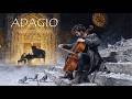 Silent Adagio – Cello & Piano Beneath Cathedral Lights | Adagios for Calm Reflection