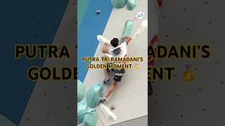 The climb that MADE INDONESIAN HISTORY! 🇮🇩 @worldclimbing