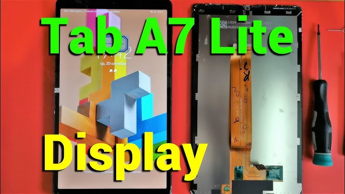 Working For Samsung Galaxy Tab A7 Lite T220 SM-T227U LCD Touch Screen  Digitizer