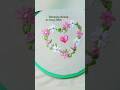 Watch the Rose BLOOM! 🌹 Easy Spiral Rose Hand Embroidery Tutorial