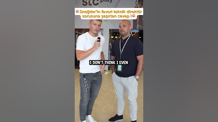💥Sneijder, kendisine yöneltilen favori TD’ünüz kim sorusuna verdiği cevap #sneijder #mourinho