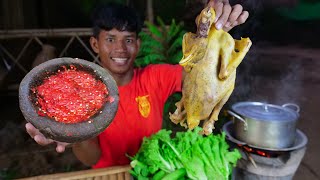 Super Delicious - Eating Steamed Chicken