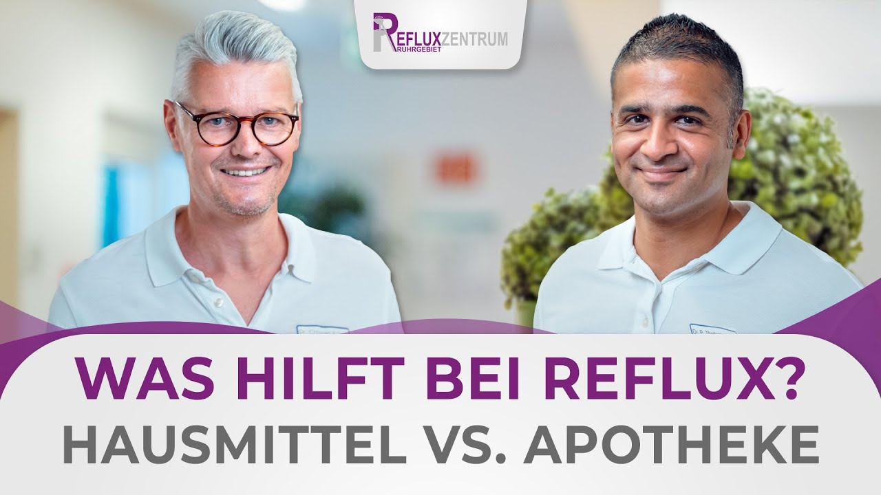 Was hilft bei Reflux? Hausmittel VS. Apotheke - YouTube