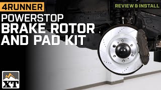 2010-2024 4Runner PowerStop Z23 Evolution Sport 6-Lug Brake Rotor and Pad Kit Review & Install