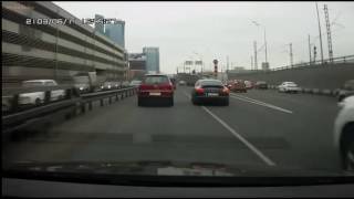 Porsche Panamera Moscow   Street Racing