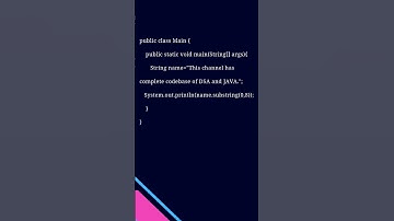 Java program to get substrings from a string. #java #youtubeshorts #coding