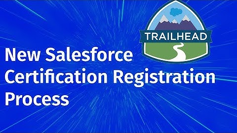 How to Register for Salesforce Certification Exam in 2025 || Trailhead