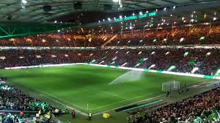 You'll Never Walk Alone + Light show | Celtic v Hibernian | 17th January 2022