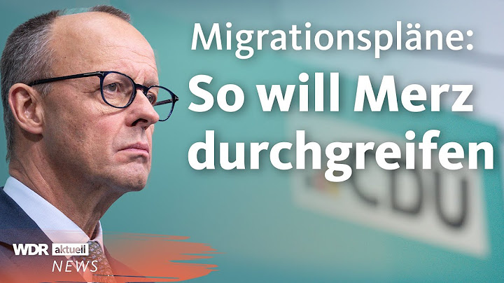 Fünf-Punkte-Plan von Friedrich Merz: Härtere Migrationspolitik mit Stimmen der AfD? | WDR aktuell