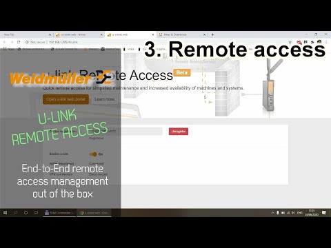 Weidmüller AC: Out of the box Remote Access