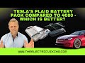 Tesla's Plaid battery pack compared to 4680 - which is better?