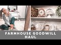 Farmhouse Goodwill Haul | Thrift Store Finds | Farmhouse Style Home