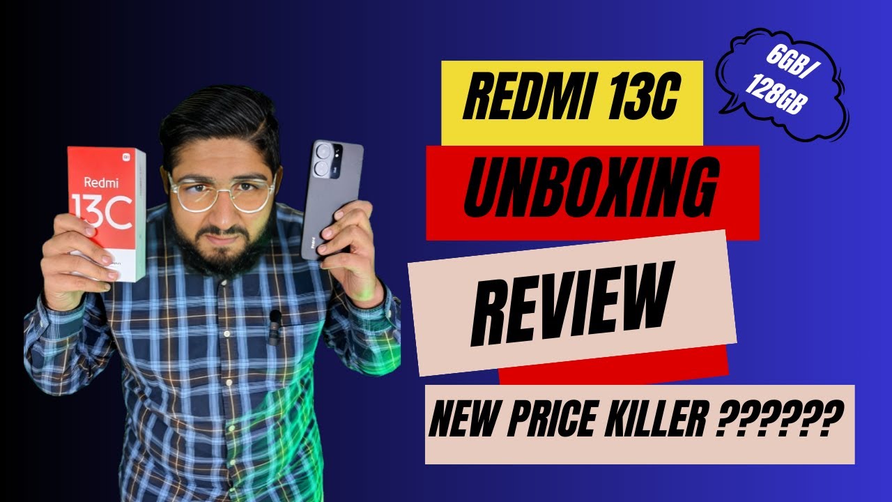 Xiaomi Redmi 13c Unboxing  G85,6GB And 50MP 