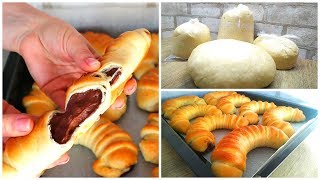 Универсальное Тесто! Дрожжевые Булочки с Шоколадным Кремом Yeast buns