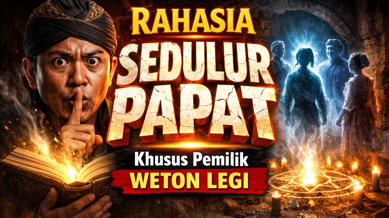Rahasia Primbon Jawa ❗ Menghidupkan Kembali 'Sedulur Papat' Khusus Pemilik WETON LEGI