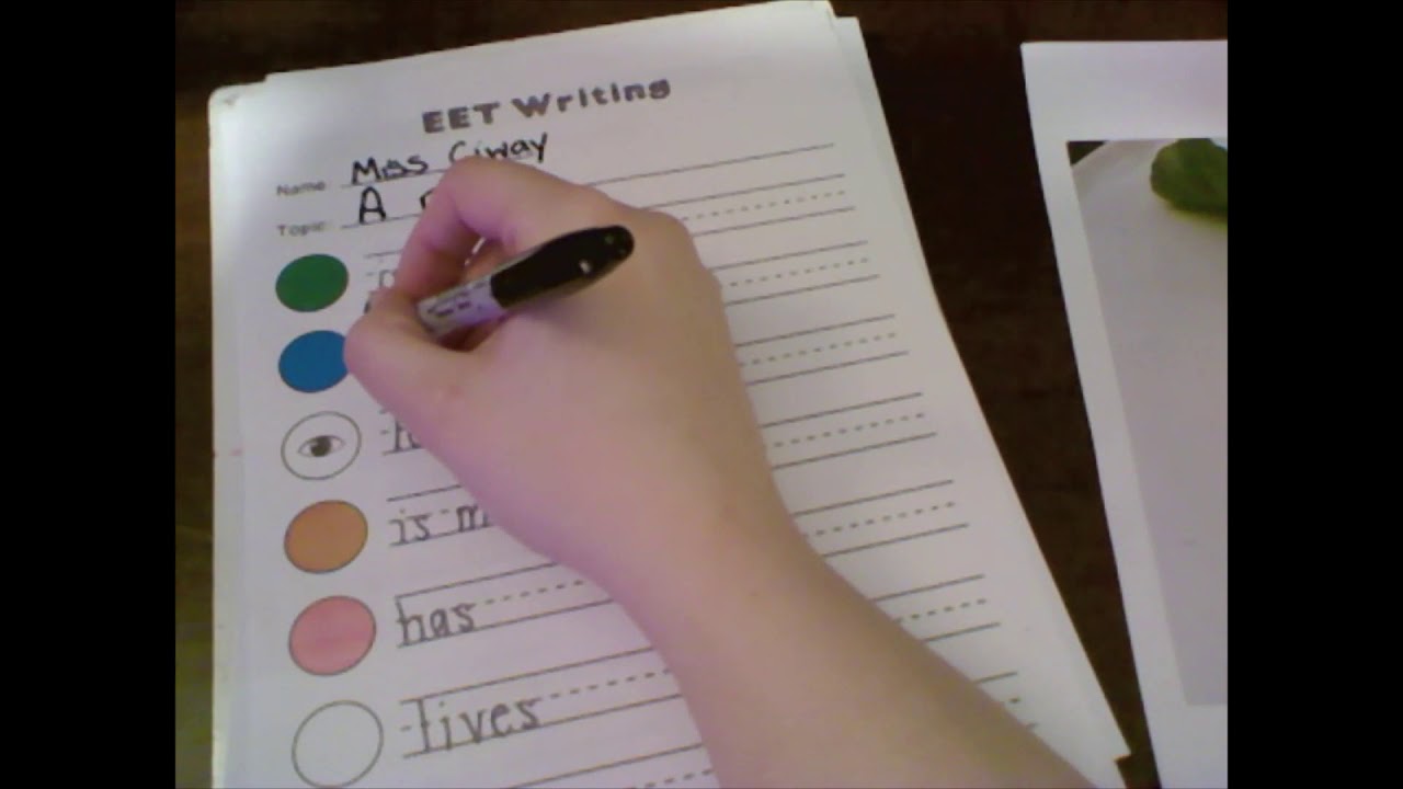 EET radish writing YouTube