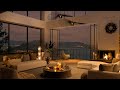 Relaxing piano jazz music at cozy apartment ambience  background music to stress relief  sleeping