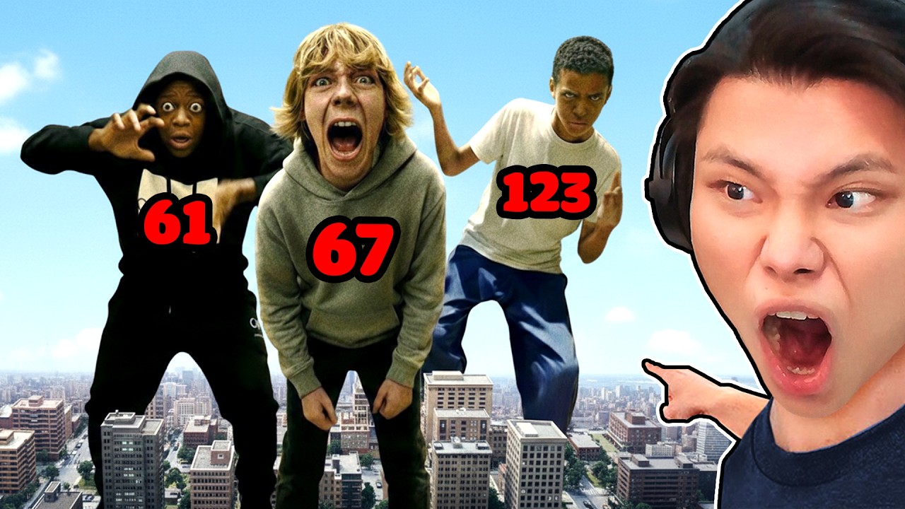 Cậu Bé 67 Cao Khổng Lồ Phá Thành Phố🤏🤪JayGray Kết Bạn Với Cậu Bé 123 và Cậu Bé 61 TikTok Siêu Hài