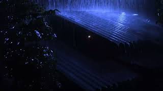Rain Relaxes For Sleep, Reduces Stress, Cures Insomnia, Meditation  Rain On A Corrugated Iron Roof