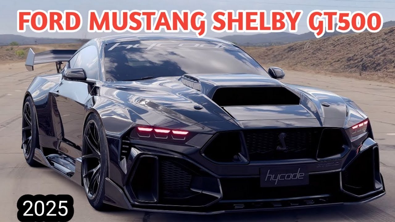 New Ford Mustang Shelby GT500: Release date (2025) - YouTube