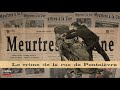 Meurtres  la une  le crime de la rue de penthivre