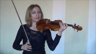 How to Play a One Octave D Major Scale on the Violin