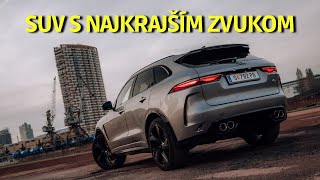 JAGUAR F-PACE SVR - objem ničím nenahradíš