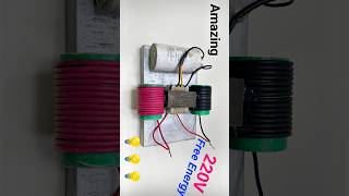 Make Amazing Transformer Capacitor Electric Free Energy Generate