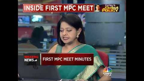 MONETARY POLICY MEET MINUTES. First Rate Decision By MPC Was Unanimous