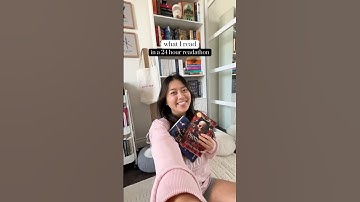 24 hours of reading (and being cozy). Full reading vlog on my channel 💕📚 #readathon #readingvlog