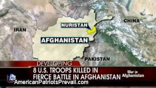 Eight U S Troops Are Killed in Afghanistan Battle