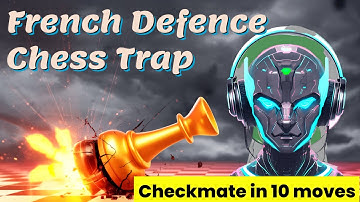 Franse verdedigingsschaakval | Hoe je de Franse verdedigingsopening verslaat met schokkende schaa...