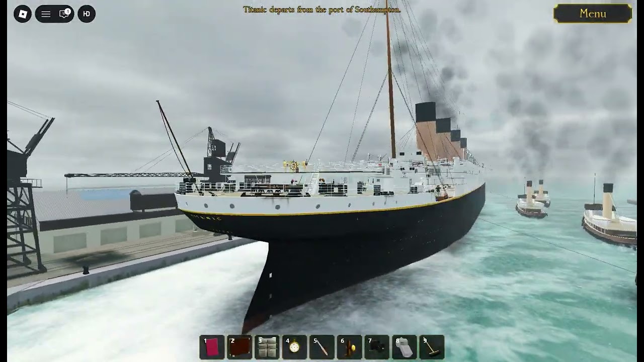 Titanic SOS: Titanic's Departure