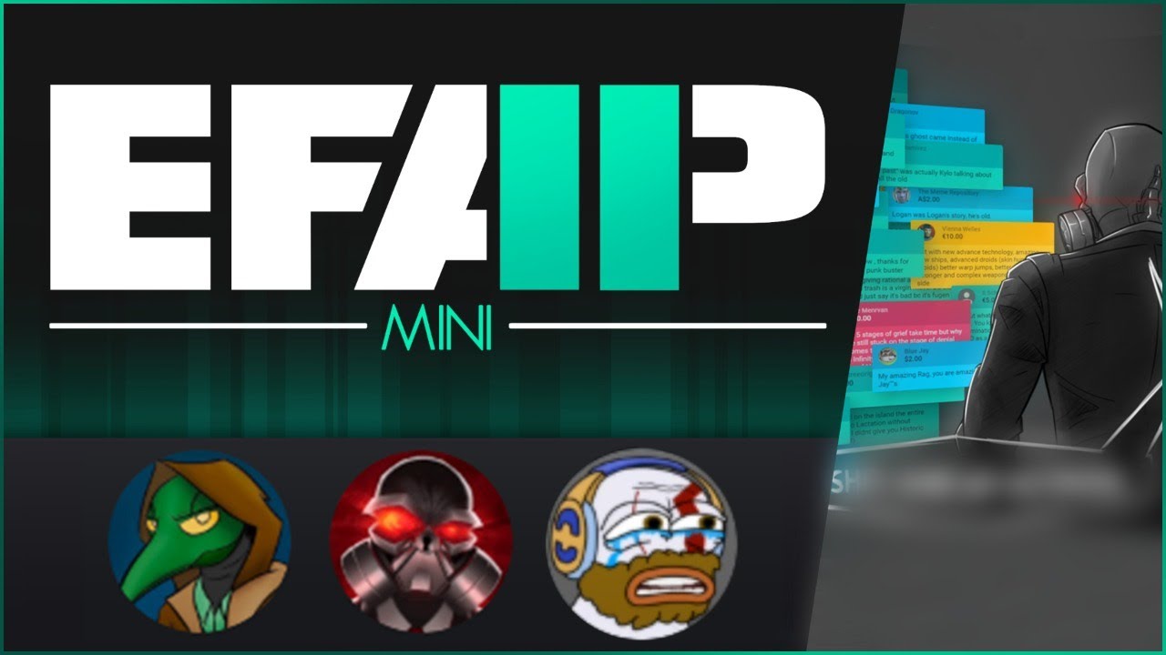 EFAP Mini - Discussing Cruella with a Superchat Catchup for EFAP #117 - 14,104 views  Streamed live on 26 Jun 2021
Fringy - https://www.youtube.com/user/thefring...

Rags - https://www.youtube.com/channel/UCGLT...

Second Channel (E