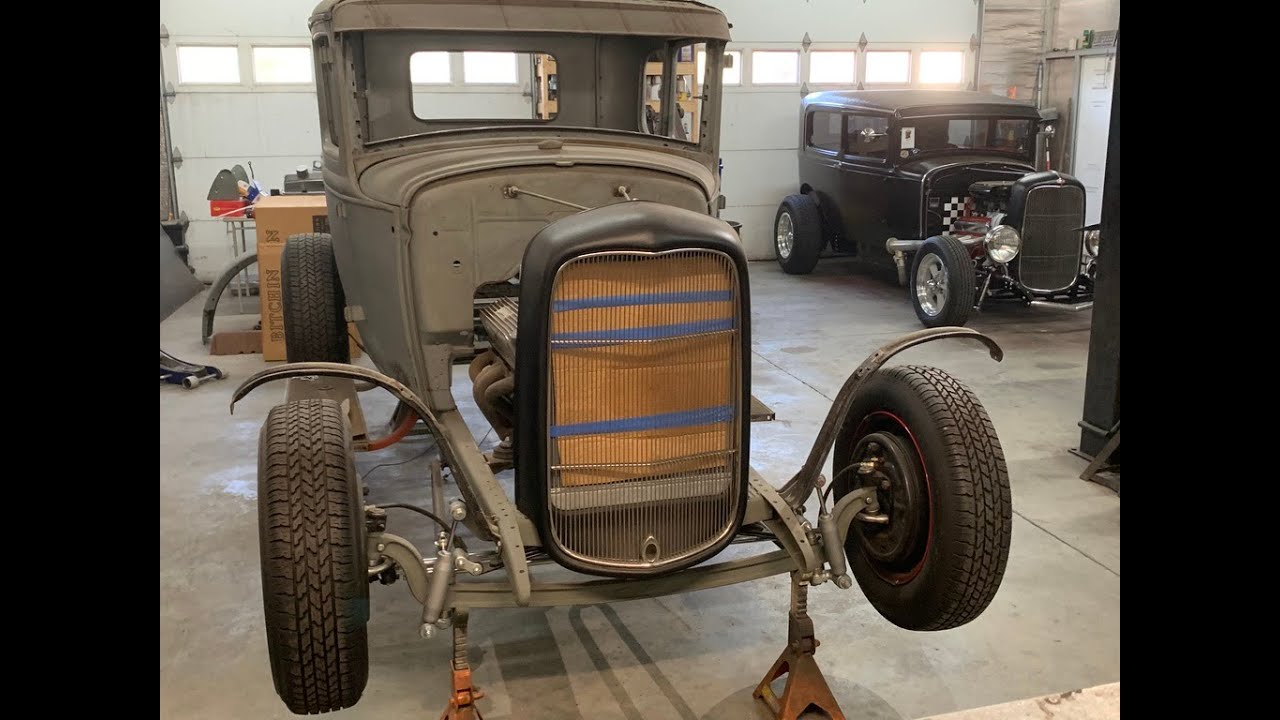 Model A Coupe Hot Rod Build Pt 22  Ruined My Gas Tank