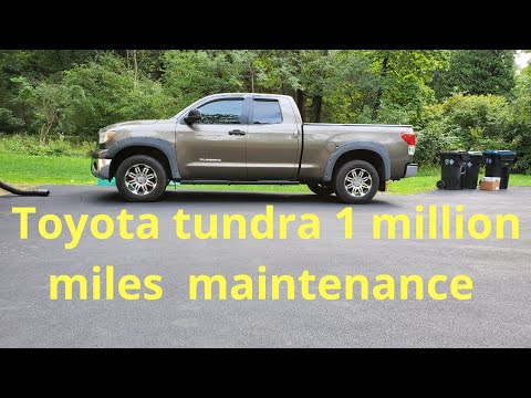 Toyota Tundra Maintenance Advice To 1 Million Miles. How To Maintain Toyota Tundra And Intervals