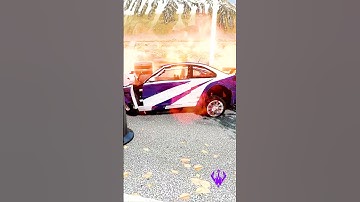 BeamNG.drive: mitico BMW M3 GTR (Need for Speed) crash