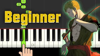 The Very Very Very Strongest (Beginner Piano) - One Piece