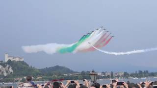 Frecce Tricolori  P.A.N. Finale Arona Air Show 07 2016