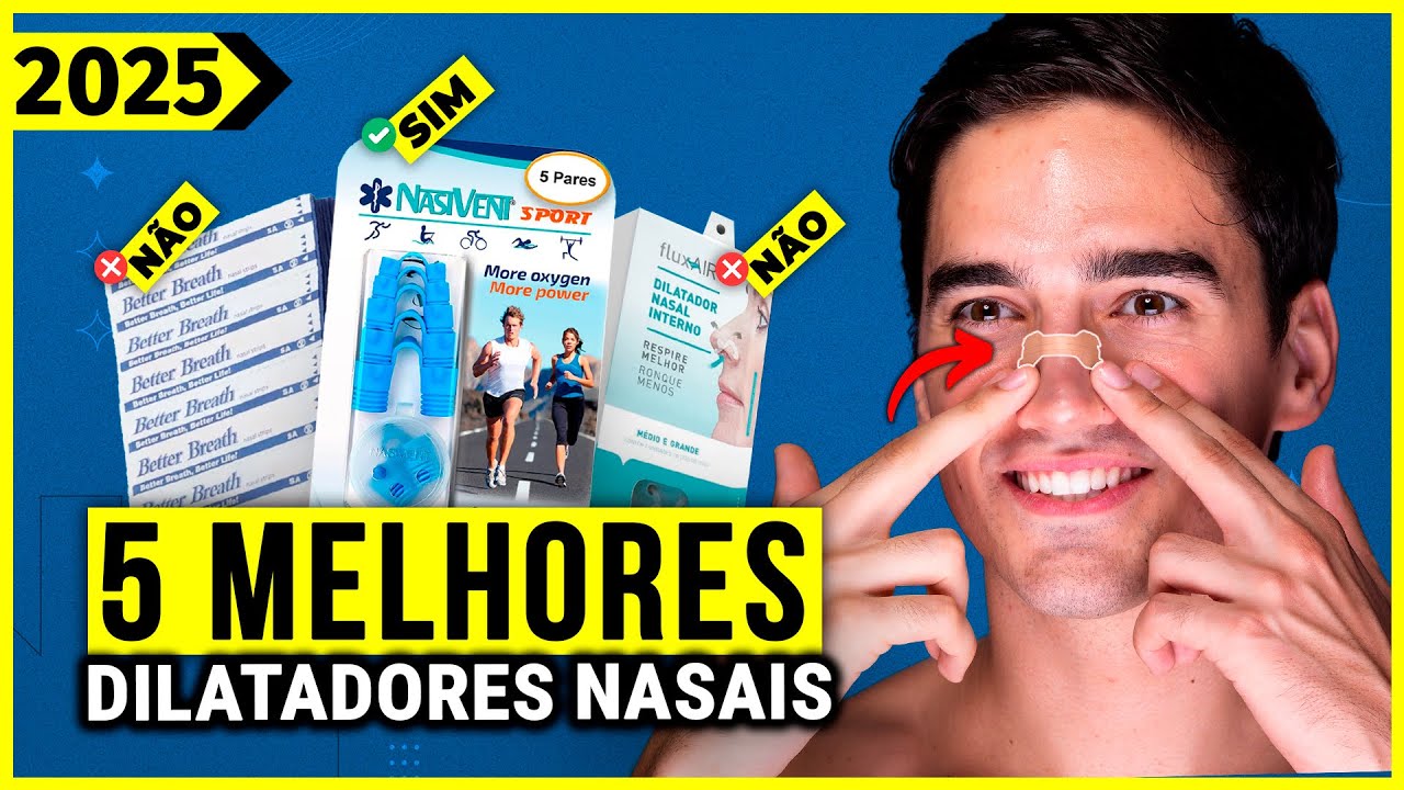 Os 5 Melhores Dilatador Nasal / Dilatadores Nasais Em 2025! RESPIRE ...