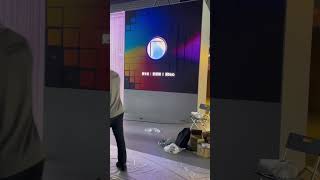 Kinetic LED displays Innovative LED wall #3d #RoboticLED #EventTechnology #KineticDisplay