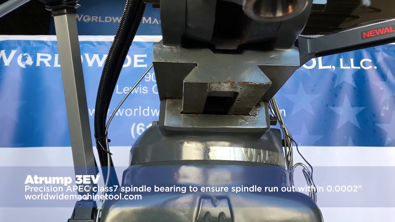 Atrump Mill for Sale Model 3EV at Worldwide Machine Tool