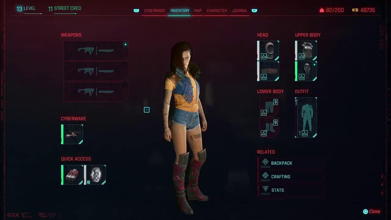 Zero-0-Cypher-PlayStation- Cyberpunk 2077 Phantom Liberty-Female