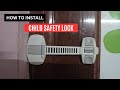 How to Install a Child Safety Lock | Easy Cabinet, Drawer and Bathroom Door Lock Installation
