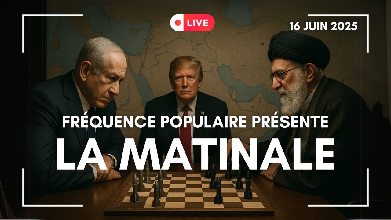 LA MATINALE DU 16/06/2025 : REJOIGNEZ-NOUS EN DIRECT !