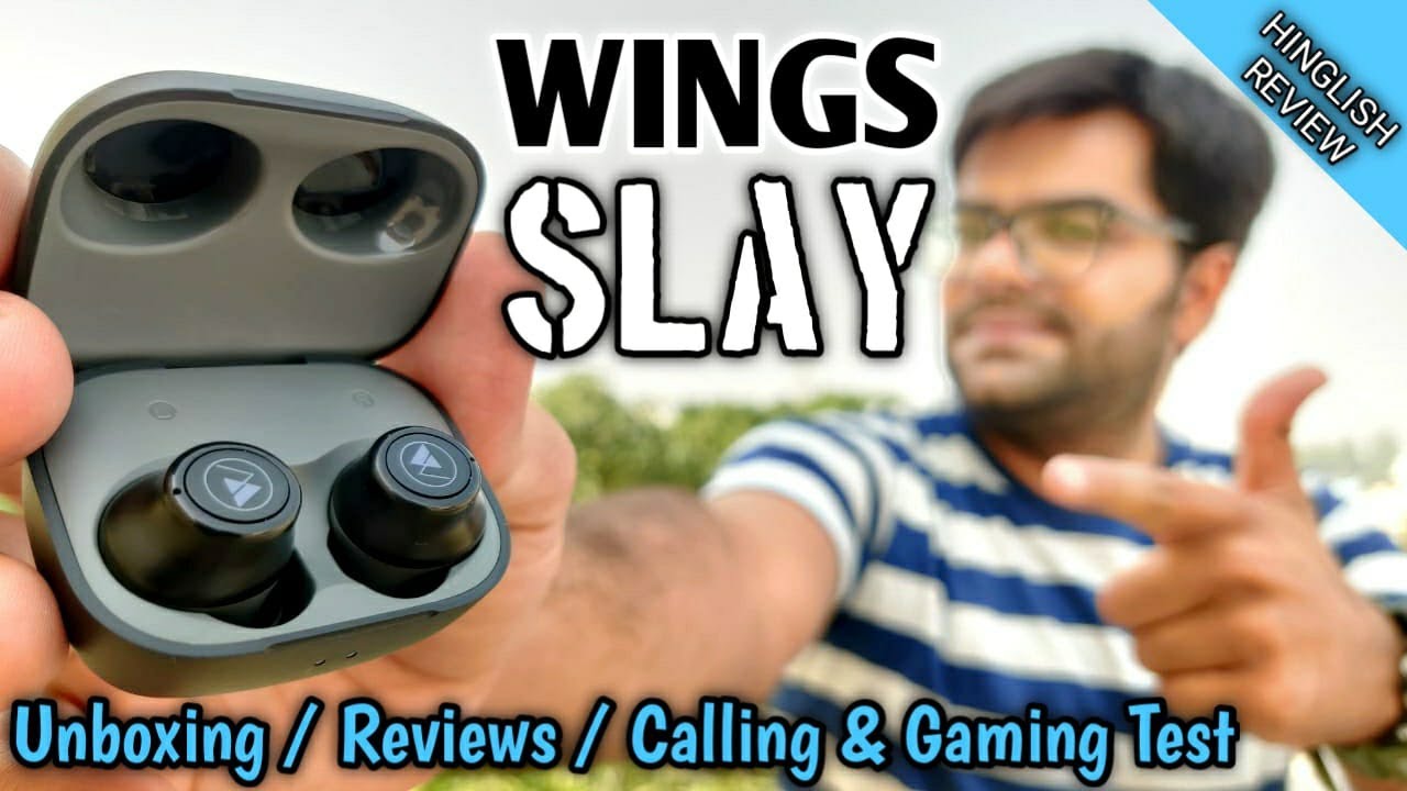 Wings SLAY TWS UNBOXING \u0026 Reviews 